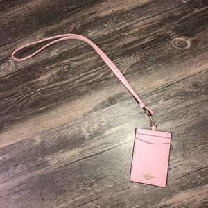 pink coach lanyard 🌸 NWOT